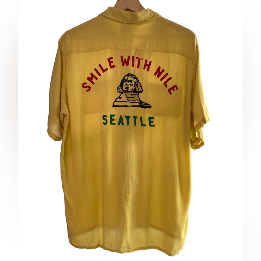 Vintage 1950’s Nile Shriners Bowling Shirt L